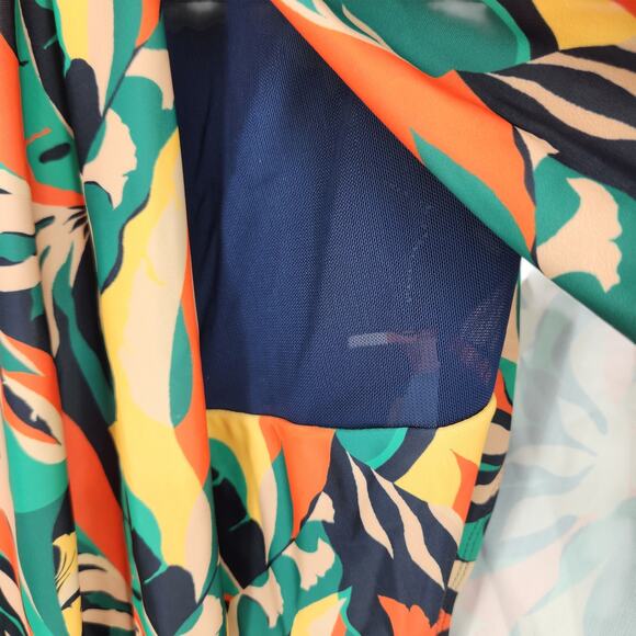 Nicole Miller One-Piece Swimsuit – Split-Front Skirt Overlay - Picture 6 of 11